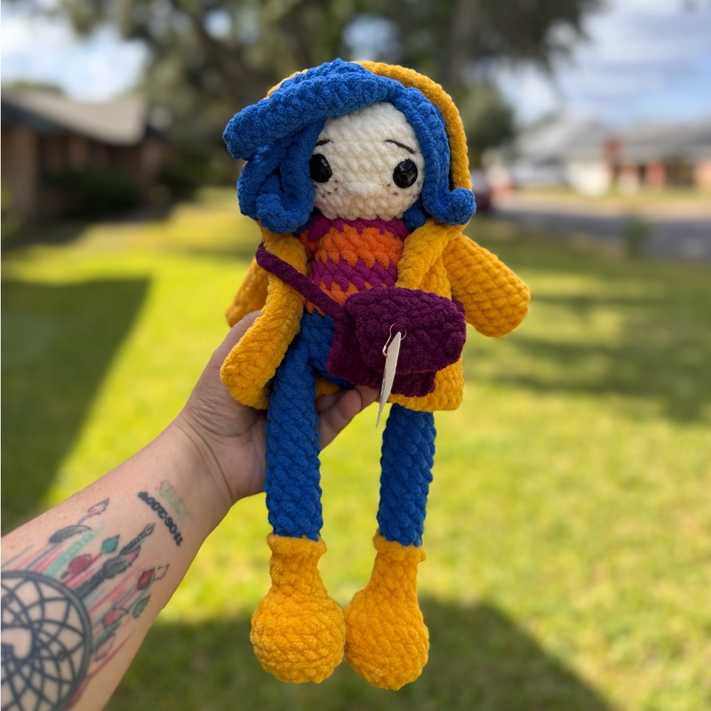 Handmade Crochet Coraline